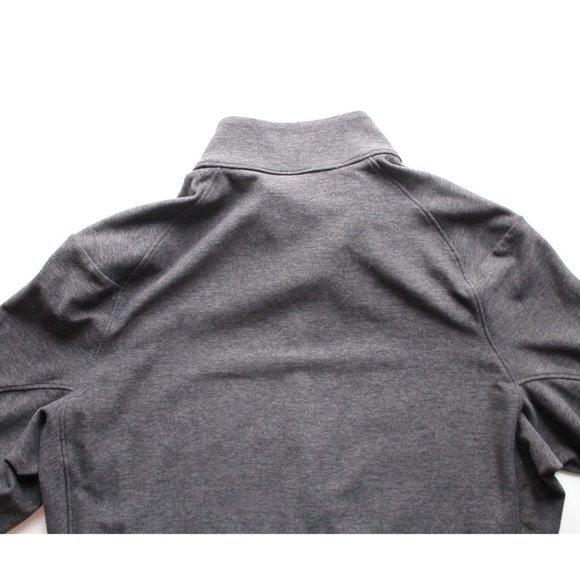 Lululemon Surge Warm Reflective 1/2 Zip / Medium / Heathered Graphite Grey - Picture 8 of 10